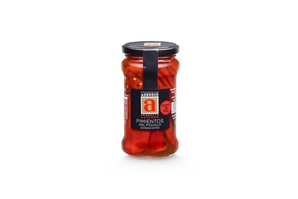 PIMIENTOS DEL PIQUILLO ENTEROS FRASCO ASENSIO