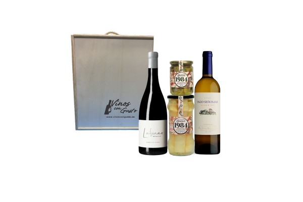 ESTUCHE VINOS + CONSERVAS