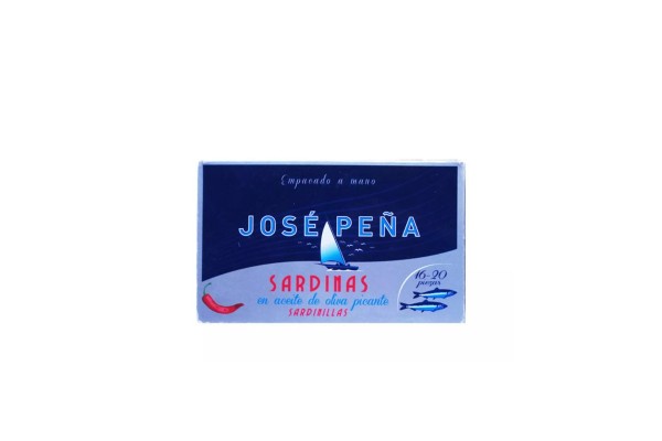 SARDINILLAS JOSE PEÑA En aceite de oliva picante