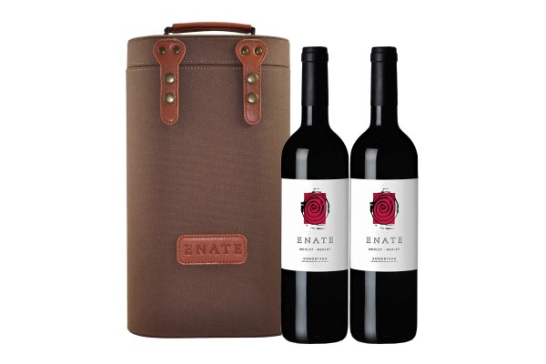 ENATE MERLOT - MERLOT Gift pack con portabotellas